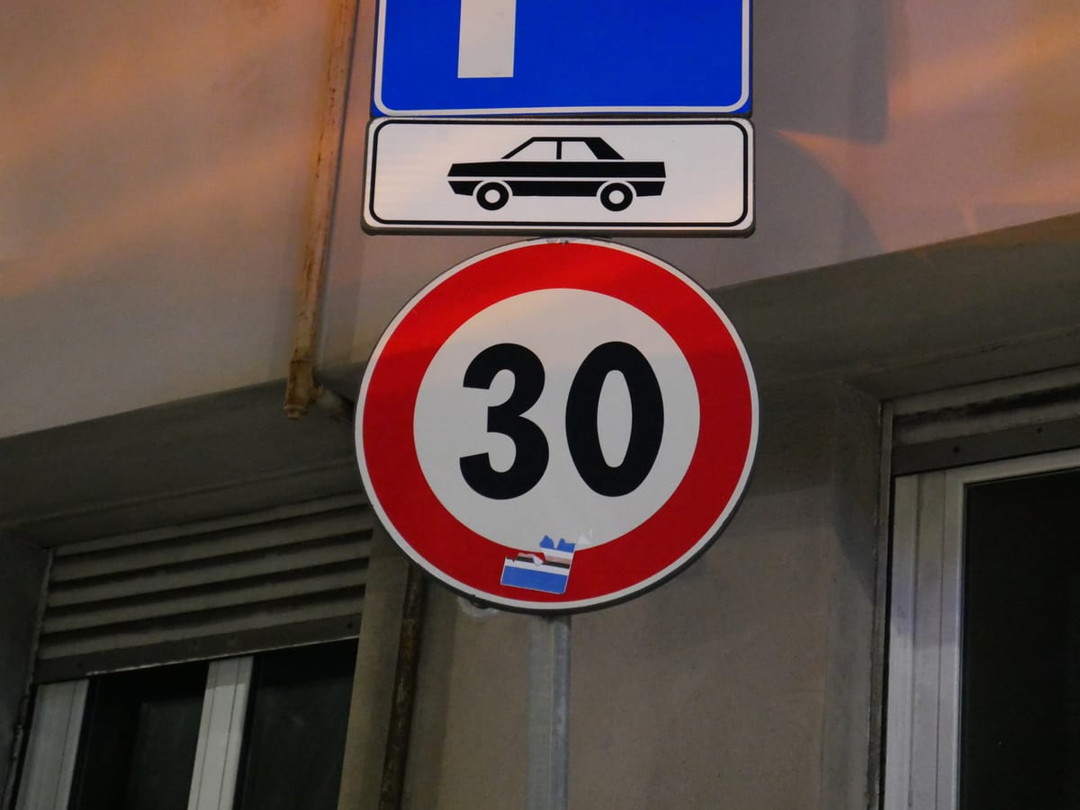 Un quartiere ai 30 all’ora